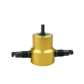 Електрическа ножица за метални листове с две глави, модел 160a, 200W, 220V, макс. режещ капацитет 2, с ударна сила