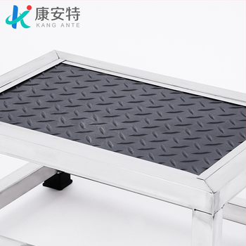 Podnožka na nohu z nehrdzavejúcej ocele 304, dvojúrovňová, viacúčelová, model K-SUS8101A1