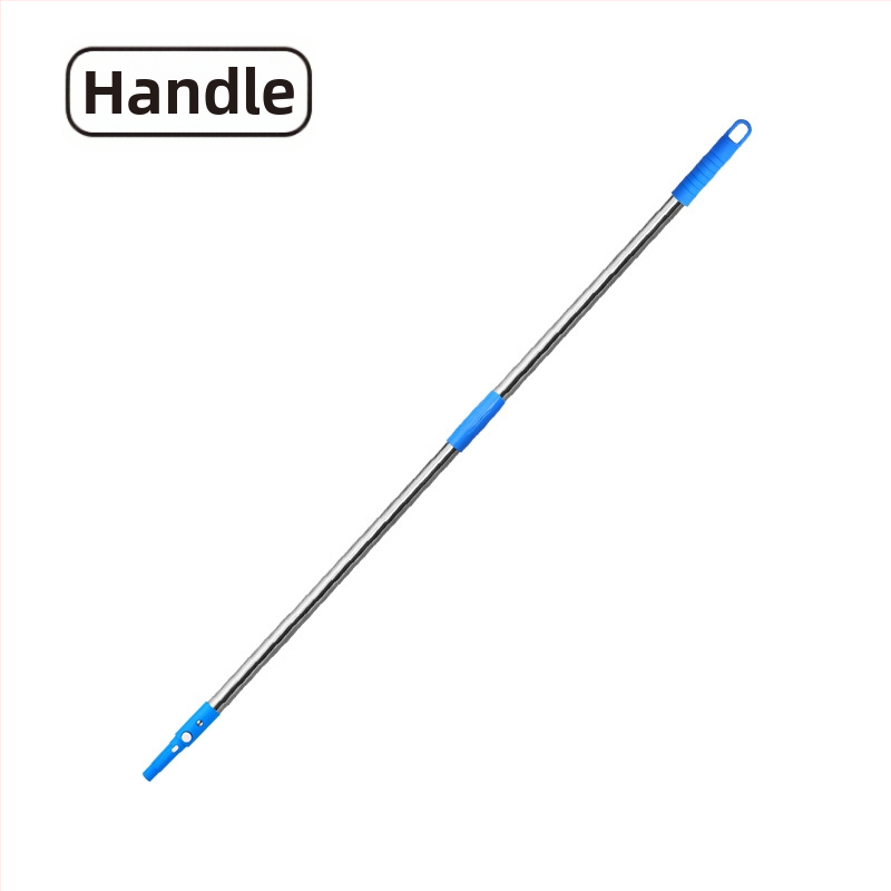 Podlahový mop set s bavlnenou hlavou, nerezová tyč, Daren Su, teleskopická dĺžka 100–120 cm