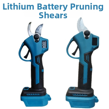 Bezuhlíkové bezdrôtové rezné nožnice na ovocné stromy — nabíjateľná lítiová batéria, 21V (16,8–21V), vhodné pre ovocné konáre