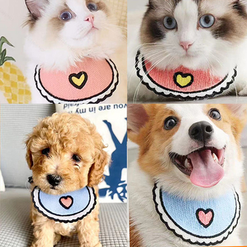 Kutyaszájnyál kendő, rajzfilmszerű stílus, négy évszak használatra, általános célú