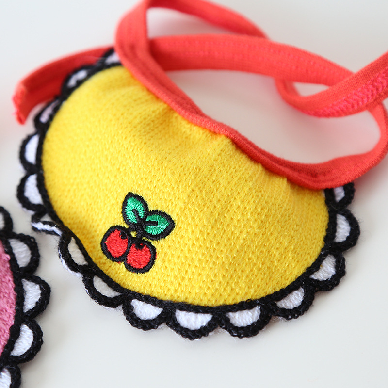 Háziállat-bib, pamut-poliészter, rácsminta, négy évszakos általános használat