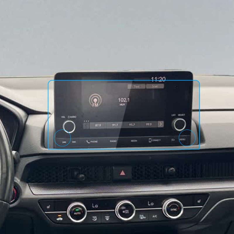 Hongkeda staklena zaštita zaslona za navigaciju Honda CR-V – pozicija: zaslon navigacije; kompatibilnost: Honda; značajke: otpornost na visoke i niske temperature, otporna na ogrebotine i habanje, otporna na otiske prstiju