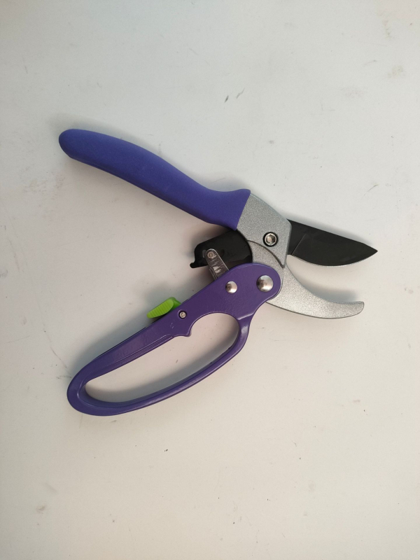 Škare za podrezivanje s sekcijskim dizajnom i kolotnim mehanizmom – Model SL-029 | Čelik 50#; Duljina oštrice 60 mm; Promjer rezanja 20 mm; Ručka od aluminijske legure s plastičnim premazom