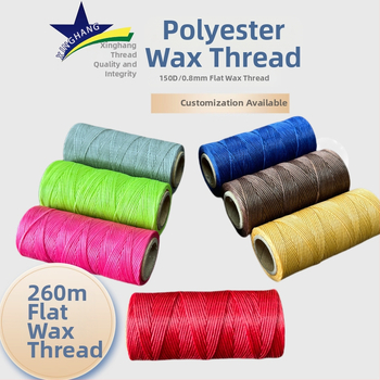 Ομαλό κερωμένο νήμα – υψηλής αντοχής πολυεστερικό νήμα 150D για δερμάτινα είδη, τσάντες και ύφασμα, Starship