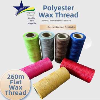 Ομαλό κερωμένο νήμα – υψηλής αντοχής πολυεστερικό νήμα 150D για δερμάτινα είδη, τσάντες και ύφασμα, Starship