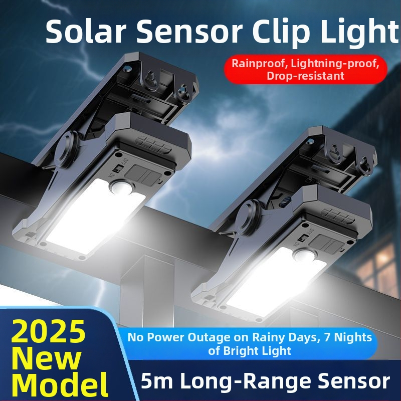 Solarsko vanjsko LED zidno svjetlo, IP67 vodootporno, glasovno upravljanje, 10–15W, ≤36V, 6–12 sati kontinuiranog osvjetljenja