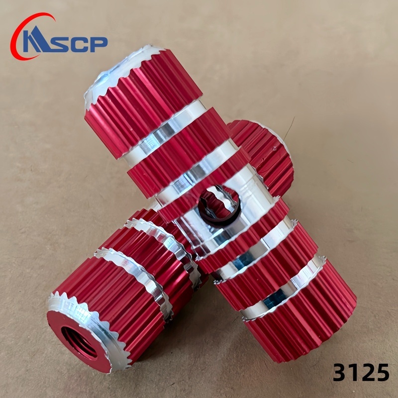 Aluminijski os pedala za bicikl — Model 3125; Materijal: aluminijska legura; Za planinski bicikl; Izvoz preko granice: Da