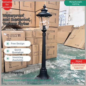 LED vanjska kolonska svjetiljka – lijevano aluminij, IP65, 20W, kontinuirani rad više od 36 sati, Model Mcl-osyzlcpd-080602