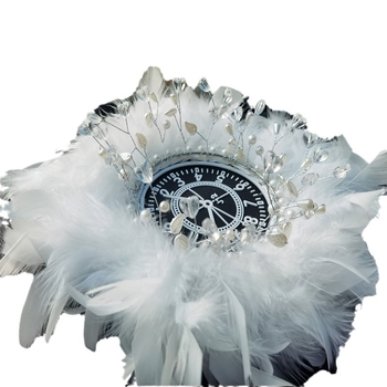 Protuklizna podloga za ploču upravljača automobila od silikonske gume, s dekorom bisera i pera