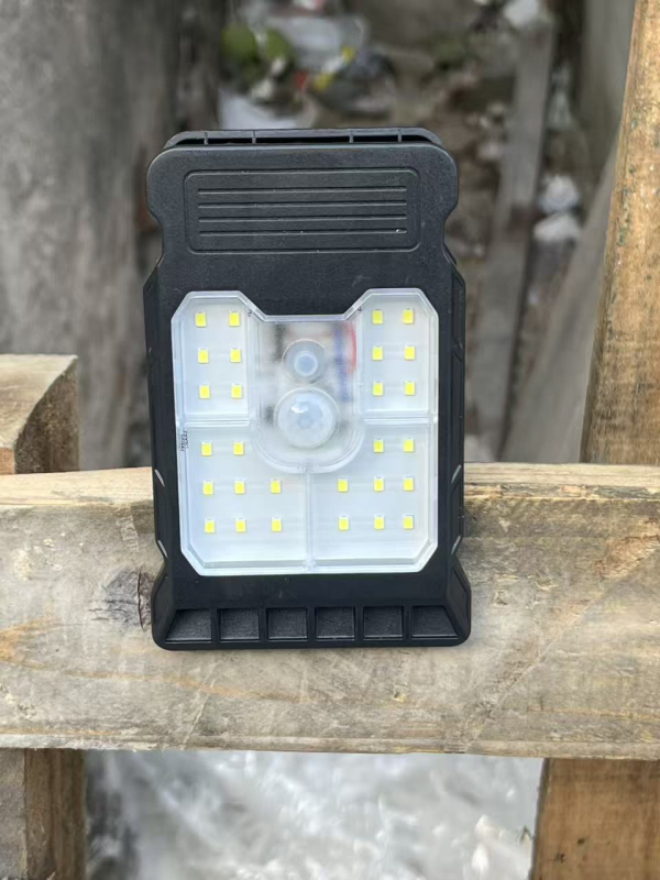 Senzorska solarna zidna svjetiljka, IP66 vodootporna, za unutrašnju i vanjsku upotrebu, rasvjeta za ogradu i vrt, 10W, 6V, 24-36h