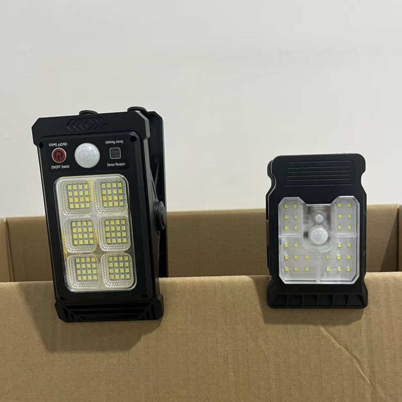 Senzorska solarna zidna svjetiljka, IP66 vodootporna, za unutrašnju i vanjsku upotrebu, rasvjeta za ogradu i vrt, 10W, 6V, 24-36h