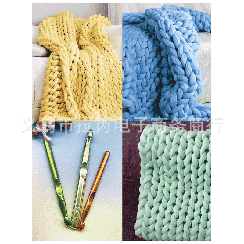 Alumínium-oxid horgolótűk pulóverekhez, Rui, 1000 darabos doboz