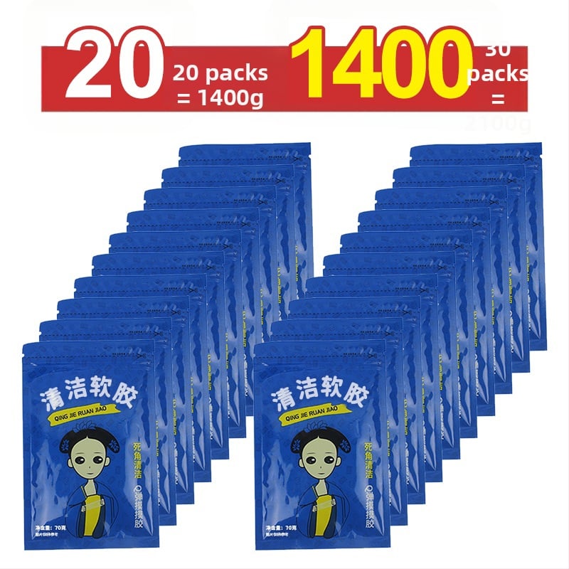 Μαλακή κολλητική πάστα καθαρισμού για το εσωτερικό αυτοκινήτου – αφαίρεση σκόνης από κενά και νεκρές γωνίες