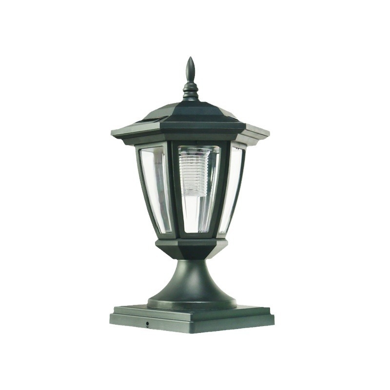 Solarna stubna svjetiljka za vanjsku uporabu, IP44, LED patch, 2W, 3.2V, model LPL237, trajanje osvjetljenja 6–12 h