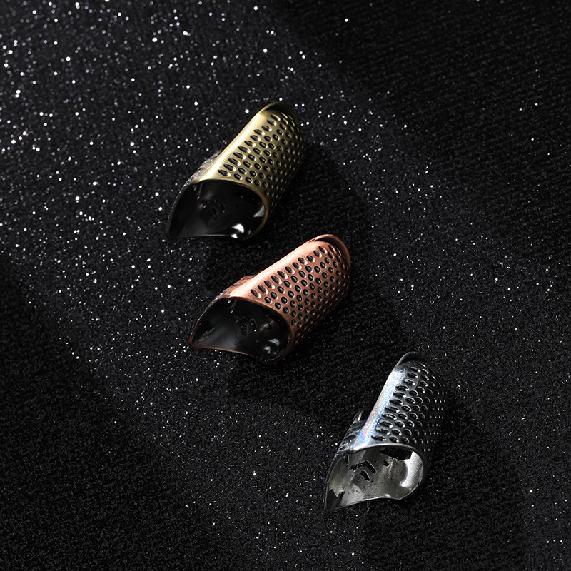 Thimble Geno – europski stil reljefni prsten za šivanje, Hangzhou podrijetlo, 7 g, kineski stil