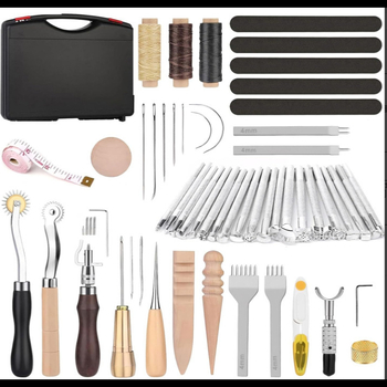 Set za šivanje kože DIY, minimalistički stil, 300 g