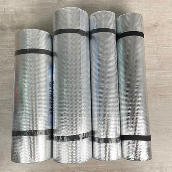 Piknik podloga od EVA pjene - vodootporna, s jednostranom aluminijskom folijom, EVA tkanina, model 002, za 1–2 osobe