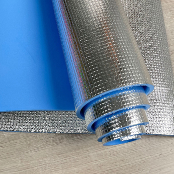 Piknik podloga od EVA pjene - vodootporna, s jednostranom aluminijskom folijom, EVA tkanina, model 002, za 1–2 osobe
