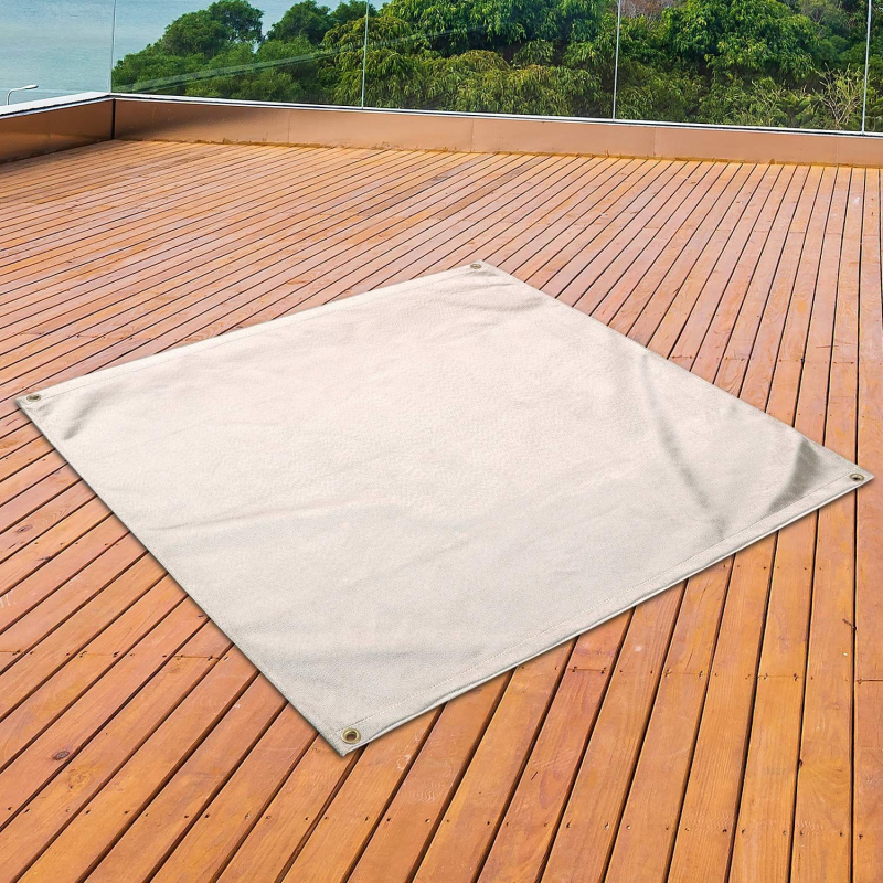 Vatrootporna podloga za roštilj i kampiranje | od staklenih vlakana | model WJ0918 | težina 500 g | dimenzije: različite