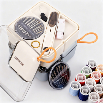 Hordozható varrókészlet - sokoldalú, könnyű luxus; Hangpai fabric márka; Zhejiang eredet; 273 g