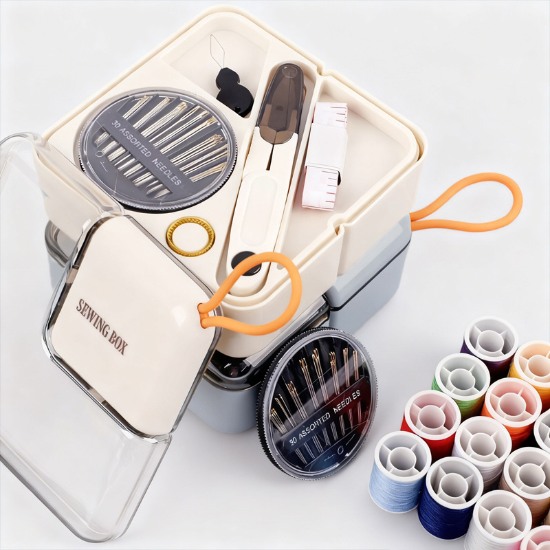 Hordozható varrókészlet - sokoldalú, könnyű luxus; Hangpai fabric márka; Zhejiang eredet; 273 g