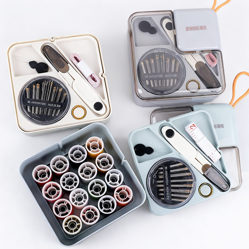 Hordozható varrókészlet - sokoldalú, könnyű luxus; Hangpai fabric márka; Zhejiang eredet; 273 g