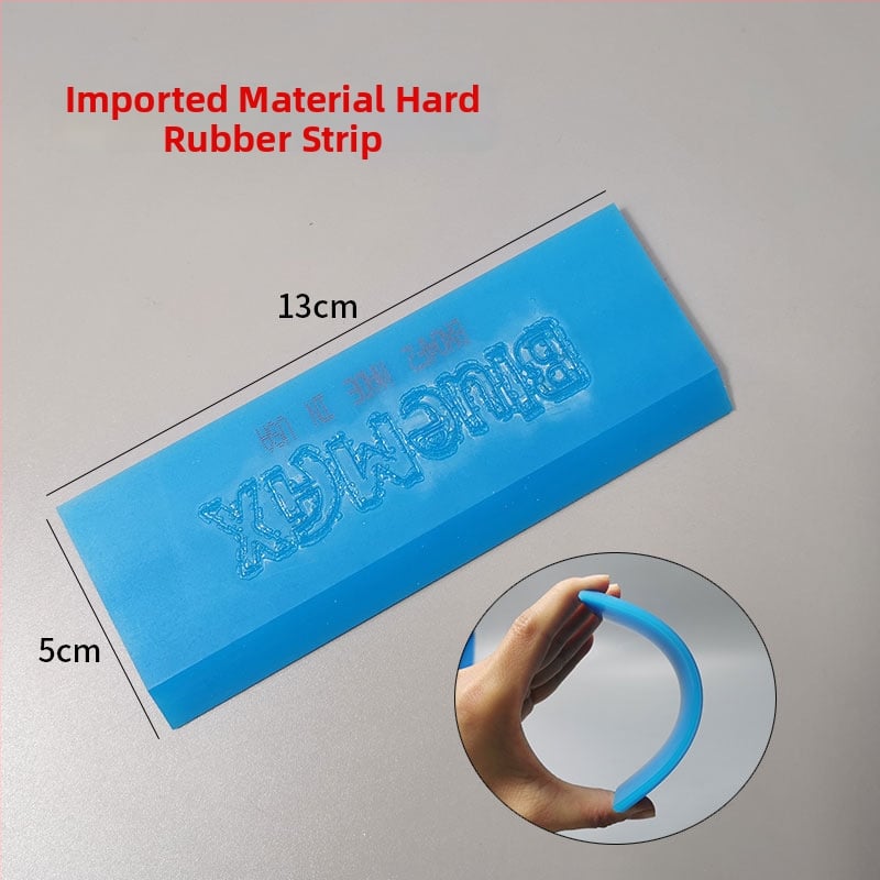 Εργαλείο τοποθέτησης αυτοκινητικής μεμβράνης με λωρίδα καουτσούκ τένοντα βοείου και σκληρή γυάλινη ξύστρα, KALETTE, 55 g