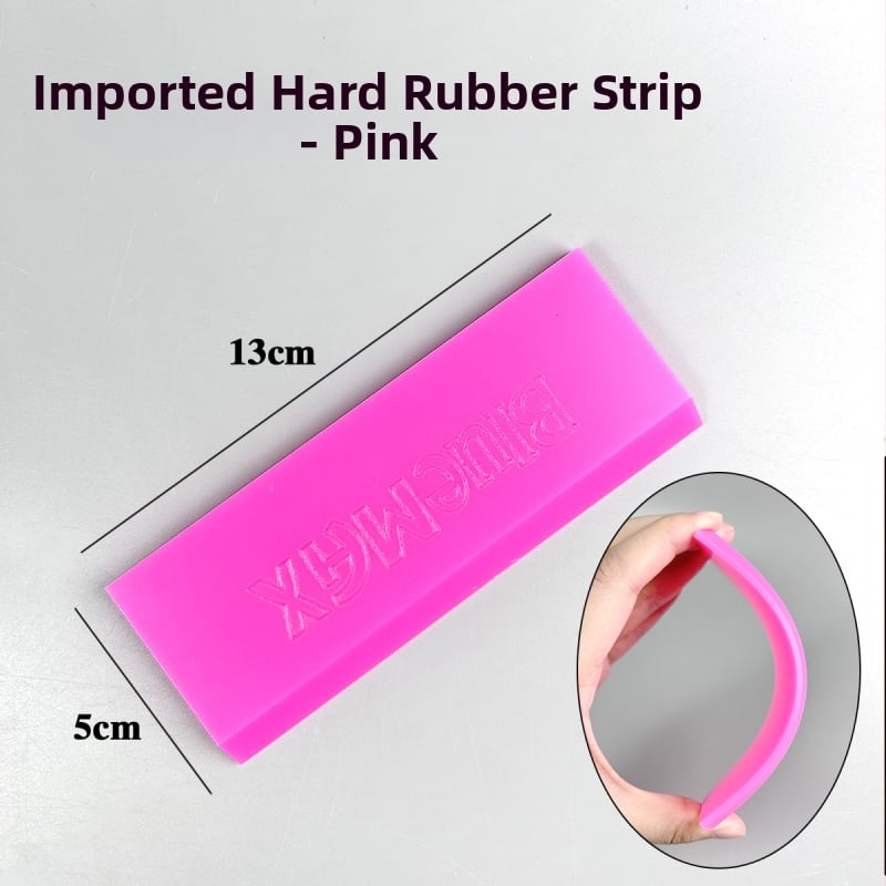 Εργαλείο τοποθέτησης αυτοκινητικής μεμβράνης με λωρίδα καουτσούκ τένοντα βοείου και σκληρή γυάλινη ξύστρα, KALETTE, 55 g