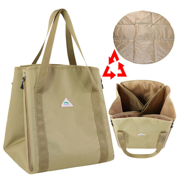 Podloga za piknik u stilu torbe preko ramena, vodootporna; Materijal: Oxford tkanina; 210d PU vodootporna tkanina; Model SC25-007K; Težina: 300–420 g; Pogodno za 3 osobe