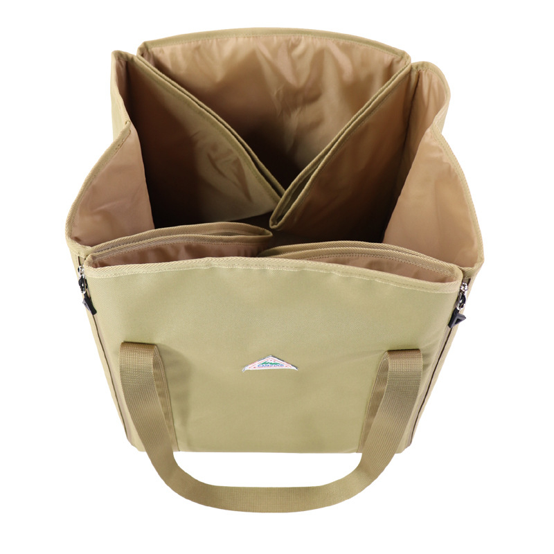 Podloga za piknik u stilu torbe preko ramena, vodootporna; Materijal: Oxford tkanina; 210d PU vodootporna tkanina; Model SC25-007K; Težina: 300–420 g; Pogodno za 3 osobe