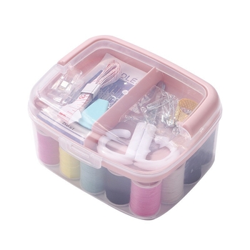 Šivaći kutija – Prijenosni mini kućni set za šivanje, 100 komada u kutiji, minimalistički dizajn, 166 g