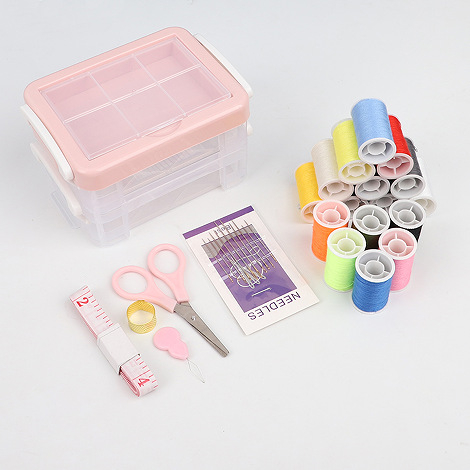 Šivaći kutija – Prijenosni mini kućni set za šivanje, 100 komada u kutiji, minimalistički dizajn, 166 g