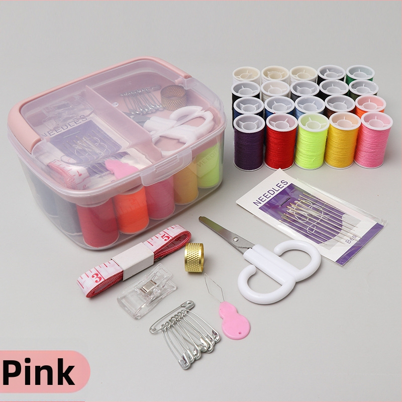 Šivaći kutija – Prijenosni mini kućni set za šivanje, 100 komada u kutiji, minimalistički dizajn, 166 g