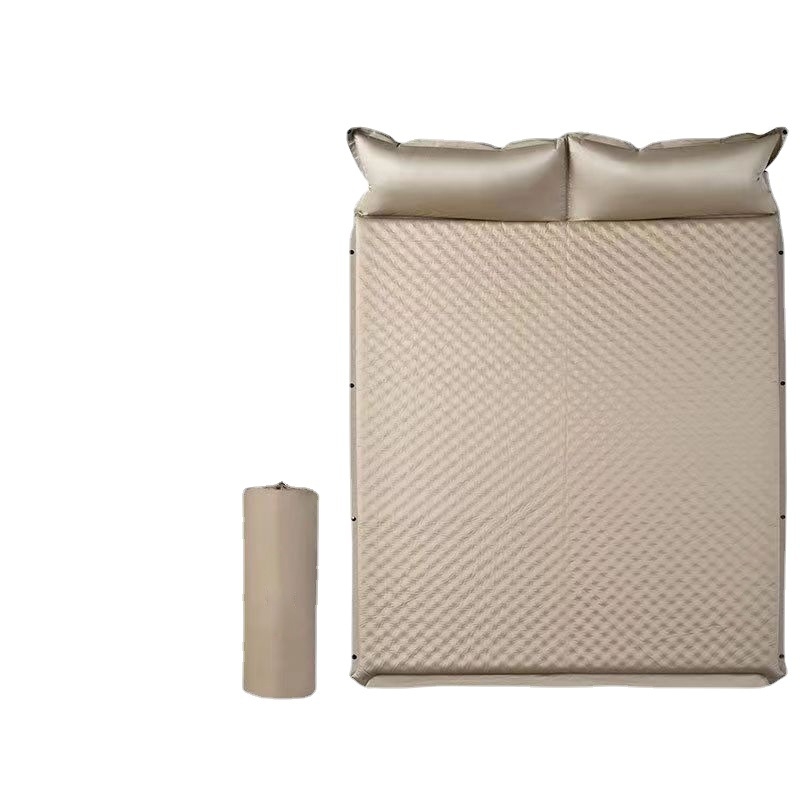 Надуваем къмпинг матрак против влага за 1–2 лица, екстра-голям, дебелина 9 мм, PVC 190T