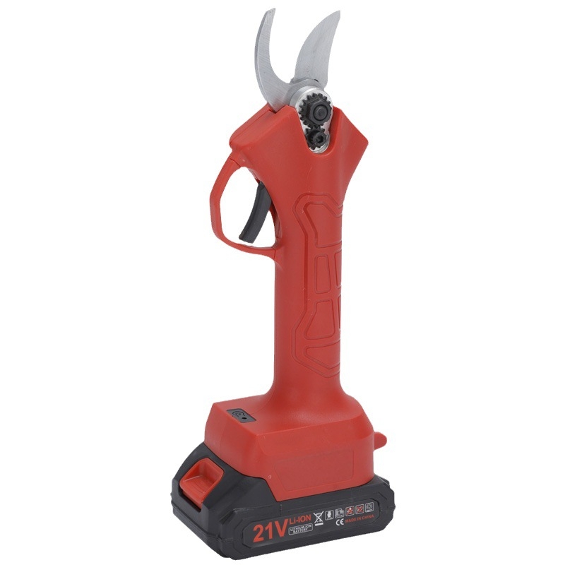 Подрязващи ножици с безчетков двигател, 21V акумулна литиева батерия, за подрязване на клони