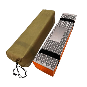 Vanjska kamping podloga za spavanje s IXPE i aluminijskom folijom, zatvorenocelijska pjena protiv vlage, model Ae-02, 530 g