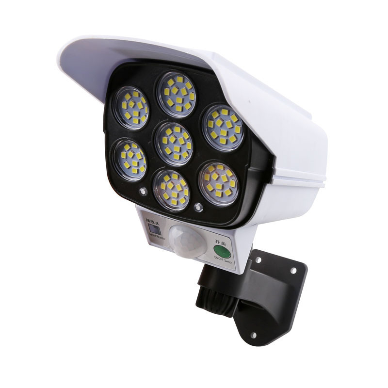 Solarna vanjska LED zidna rasvjeta s senzorom pokreta, IP54, 16W, 3.7V, model JD-2178T