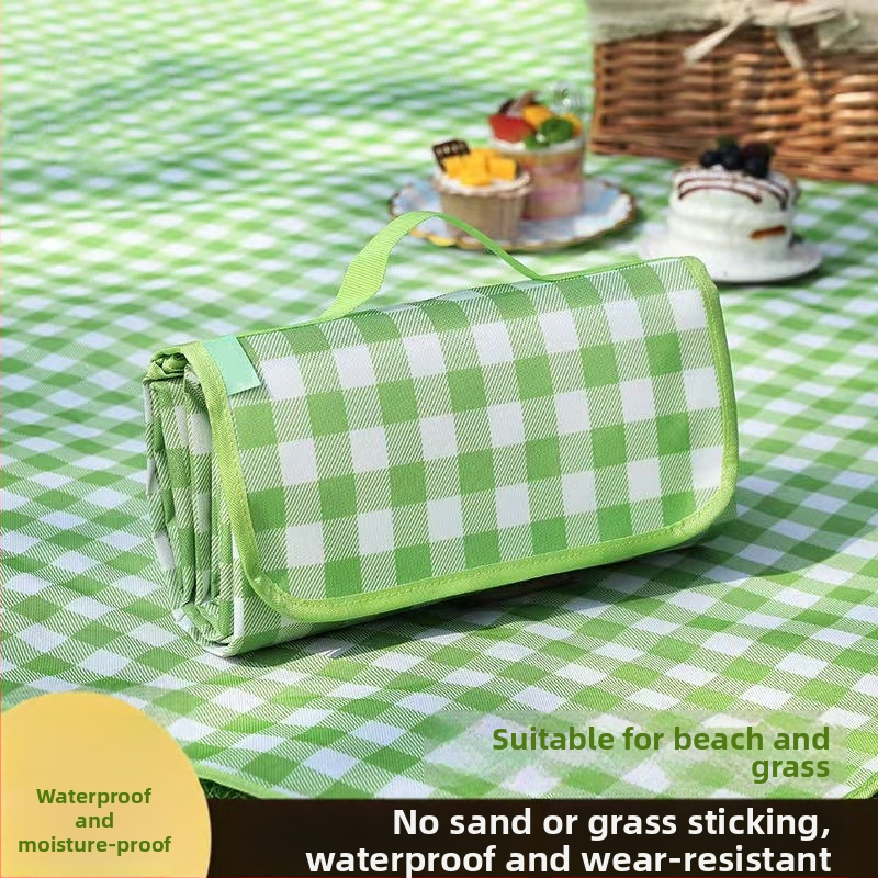 Nepremokavná prenosná pikniková podložka pre vonkajšie použitie - trávnik, pláž, stanovanie