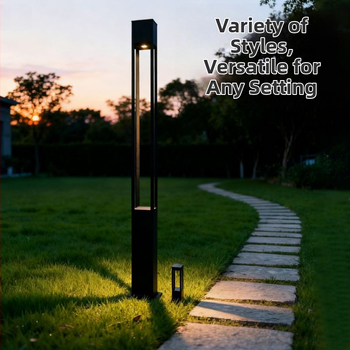 LED záhradné svetlo pre vonkajší krajinný dizajn - nerezová oceľ, IP65, LED zdroj svetla, rôzne možnosti napájania, 3C certifikácia