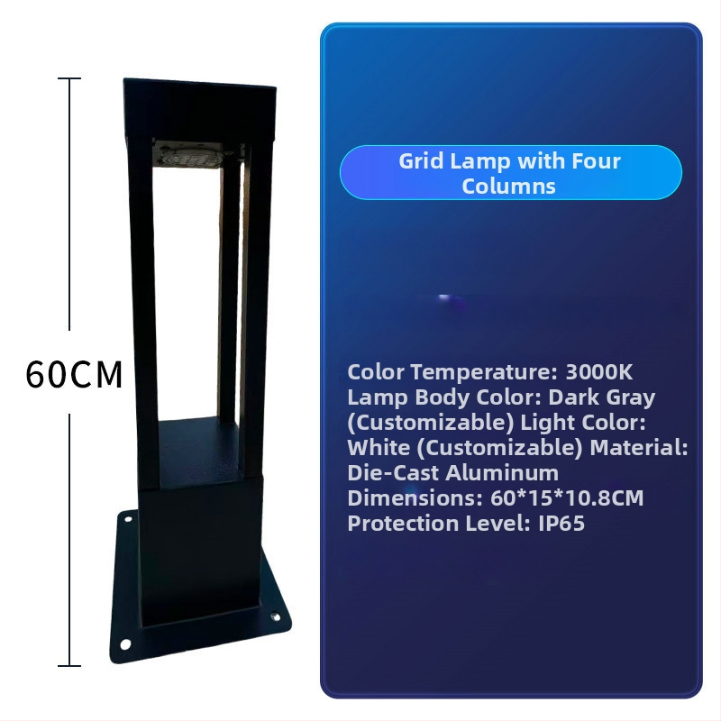 LED záhradné svetlo pre vonkajší krajinný dizajn - nerezová oceľ, IP65, LED zdroj svetla, rôzne možnosti napájania, 3C certifikácia