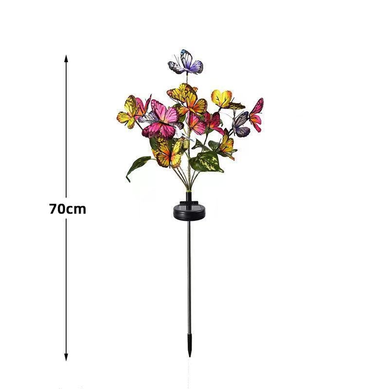 Solarne krajinske lampe s nehrđajućim čeličnim kućištem, LED svjetlo, ugradnja u tlo za vanjsku upotrebu, IP55, solarno napajanje (model 15466, prilagodljivo)