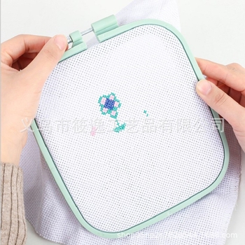 ABS négyzet alakú varrókeret keresztszemeshez – készlet, új kínai stílus