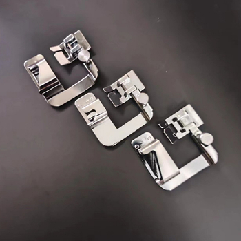 Varrógép tartozék: felhajtható élű talp, overlock tű és zsinór, modell 6290, otthoni használatra.