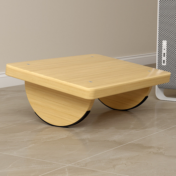 Nožni stolić za stopala, materijal pločice tipa, suvremeni minimalistički stil, nepreklopiv, višenamjenski za odrasle