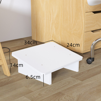 Nožni stolić za stopala, materijal pločice tipa, suvremeni minimalistički stil, nepreklopiv, višenamjenski za odrasle