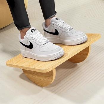 Nožni stolić za stopala, materijal pločice tipa, suvremeni minimalistički stil, nepreklopiv, višenamjenski za odrasle