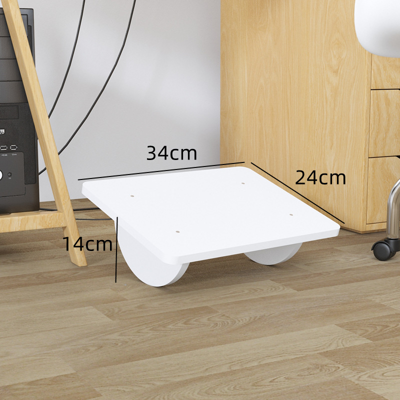 Nožni stolić za stopala, materijal pločice tipa, suvremeni minimalistički stil, nepreklopiv, višenamjenski za odrasle