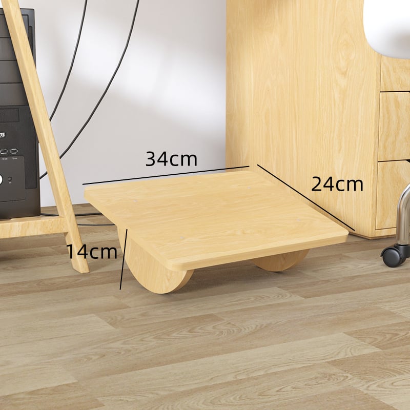 Nožni stolić za stopala, materijal pločice tipa, suvremeni minimalistički stil, nepreklopiv, višenamjenski za odrasle