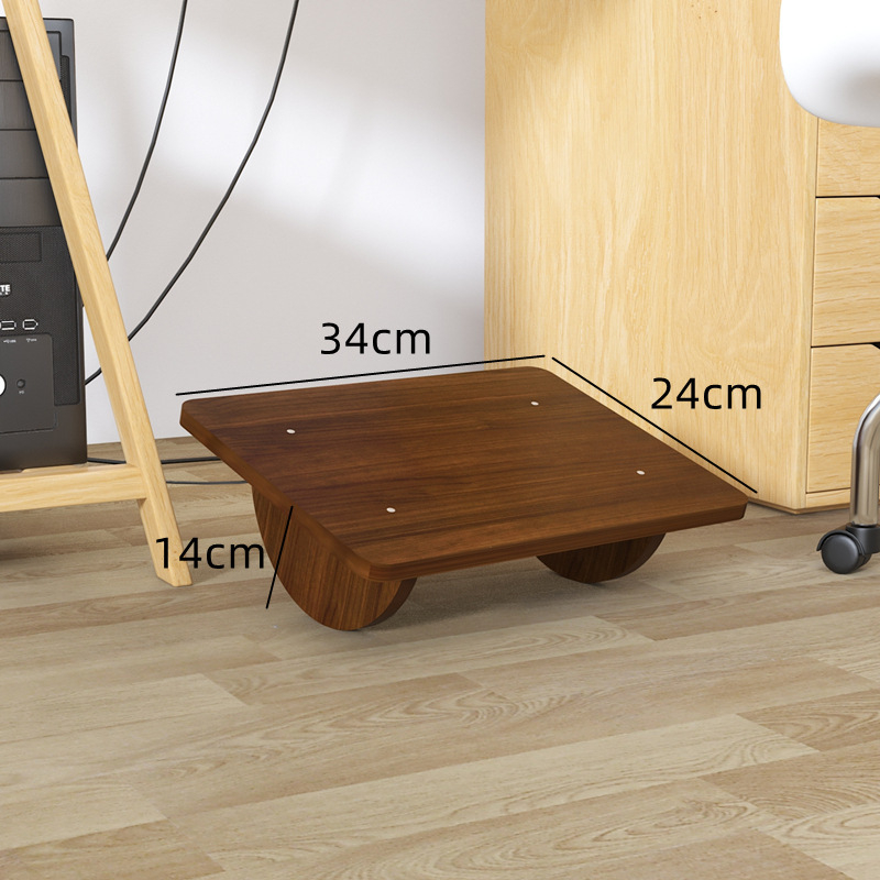 Nožni stolić za stopala, materijal pločice tipa, suvremeni minimalistički stil, nepreklopiv, višenamjenski za odrasle